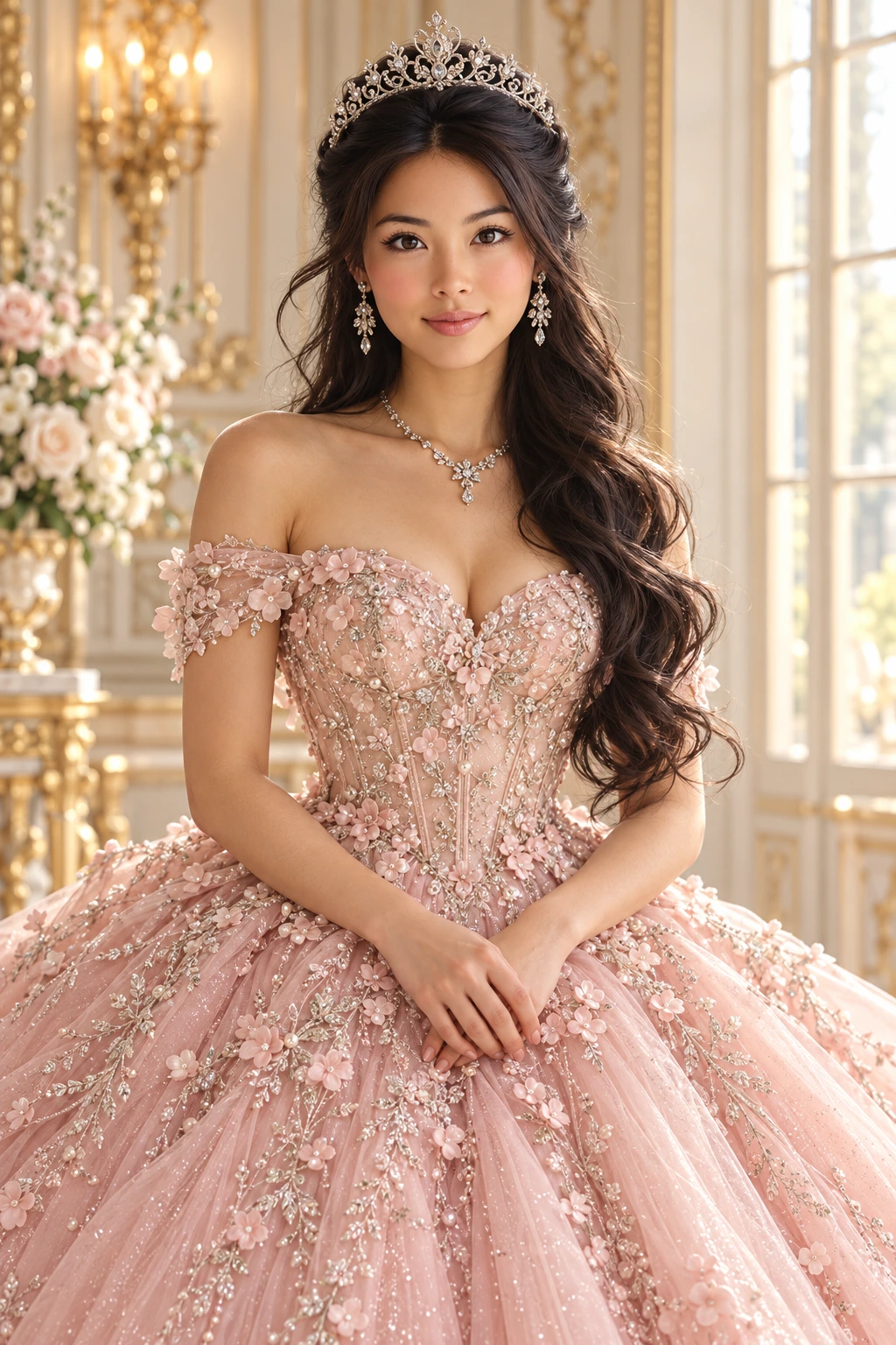 Blush Royal Couture — Signature portrait inspiration