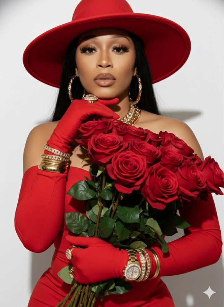 Scarlet Roses — Signature portrait inspiration