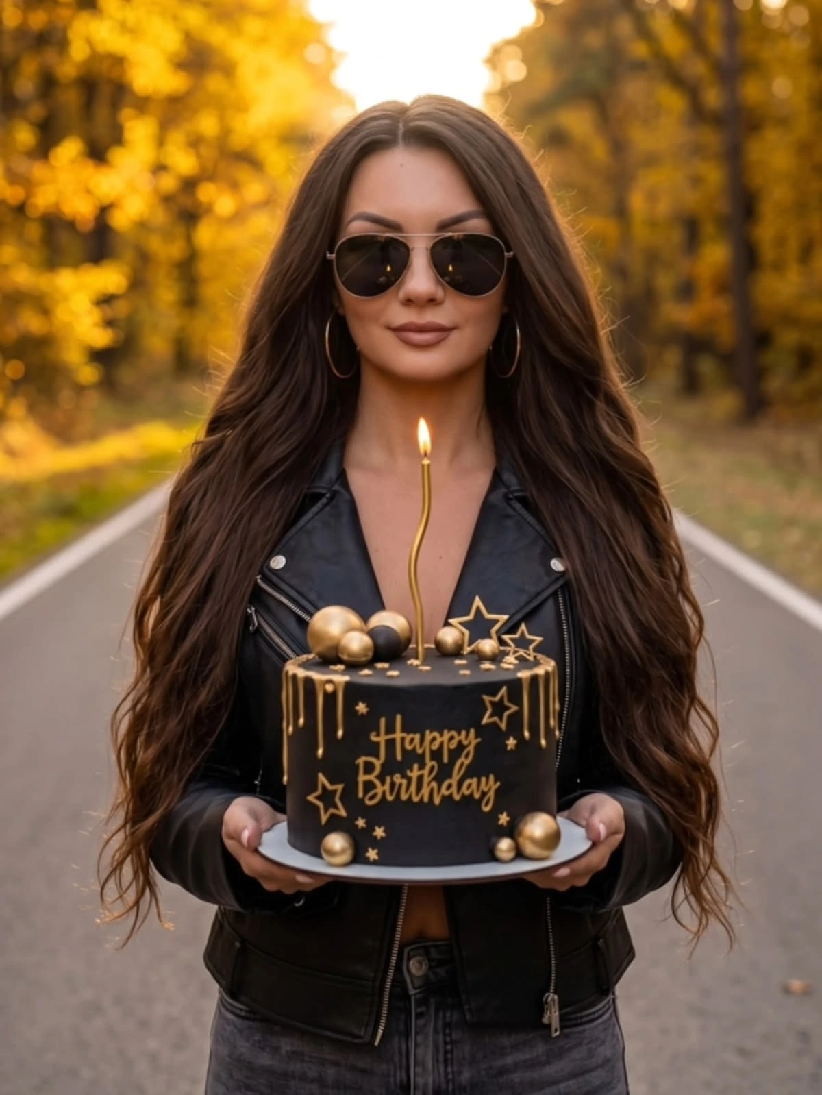 Autumn Birthday — Signature portrait inspiration