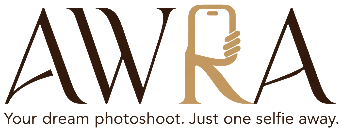 AWRA — Your dream photoshoot. Just one selfie away.